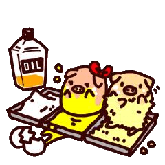 [LINEスタンプ] ぶぶとあば 感情表現編 