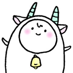 [LINEスタンプ] 多面性のある羊 