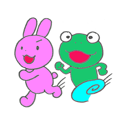 [LINEスタンプ] あると便利なウサ＆ケロスタンプ fetchpriority=high