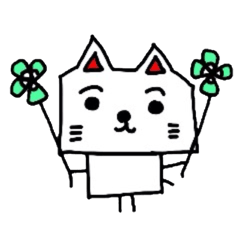 [LINEスタンプ] ねこ三です。 