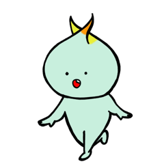 [LINEスタンプ] 宇宙人の「リアン君」 