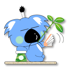 [LINEスタンプ] コアラ部長 2 