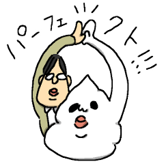 [LINEスタンプ] ホイップさんとゆーいち 
