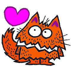 [LINEスタンプ] ねこだまき 