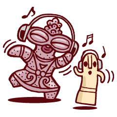 [LINEスタンプ] ドグ＆ハニー No.1 