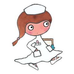[LINEスタンプ] ナースさん 