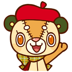 [LINEスタンプ] ぬいぐるみのくまくま 