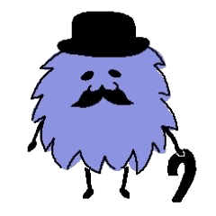 [LINEスタンプ] 毛玉紳士 