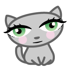 [LINEスタンプ] メッセージ猫ちゃん 