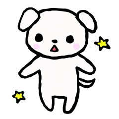 [LINEスタンプ] のんびり犬ムゥ 
