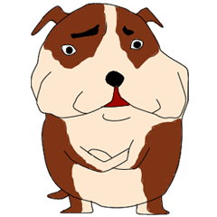 [LINEスタンプ] うざワンコ 