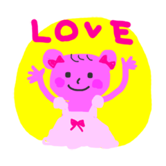 [LINEスタンプ] お団子ちゃんと仲間たち 