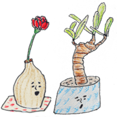 [LINEスタンプ] 植物さんとエトセトラ 