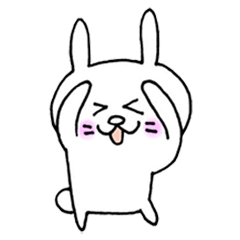 [LINEスタンプ] ゆるうさ ミミさん♪ 