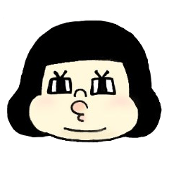[LINEスタンプ] かじ子さん 