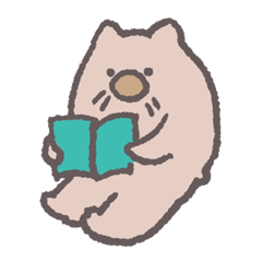 [LINEスタンプ] ブサかわウォンバット 