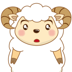 [LINEスタンプ] かわいい羊のスタンプ 