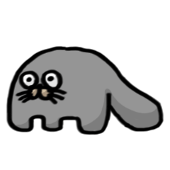 [LINEスタンプ] ラッコ 