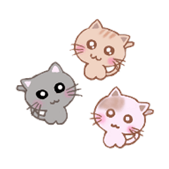[LINEスタンプ] ちびちびにゃんこ fetchpriority=high