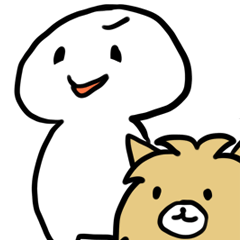 [LINEスタンプ] マッシュとちゃうちゃう 