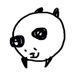 [LINEスタンプ] お絵かきパンダ 