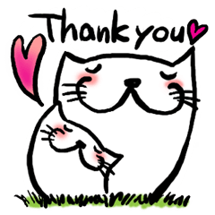 [LINEスタンプ] くっつくにゃん 