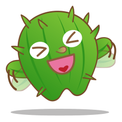 [LINEスタンプ] Christopher, the cactus 