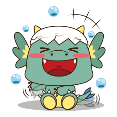 [LINEスタンプ] Gon, the water dragon 