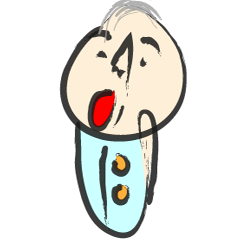 [LINEスタンプ] 筆がお 
