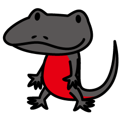 [LINEスタンプ] イモリモリモリくん（中高生向き 