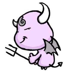 [LINEスタンプ] 怒ると怖い悪魔さん fetchpriority=high