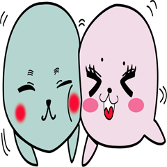 [LINEスタンプ] アザラシ幼稚園 