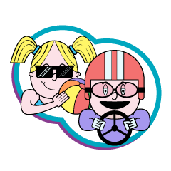 [LINEスタンプ] Tony ＆ Friends stick together - stickers 