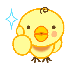 [LINEスタンプ] ひよこチケット 