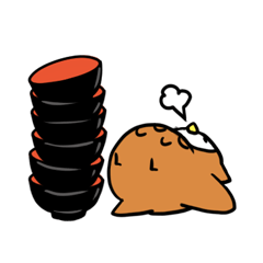 [LINEスタンプ] 花巻ことばのフクロウ 