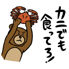 [LINEスタンプ] まゆクマ 〜話の流れを止める編〜 