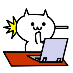 [LINEスタンプ] PCネコ 