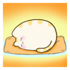 [LINEスタンプ] ユルっとにゃんこ 