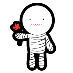 [LINEスタンプ] Mummy Boy 