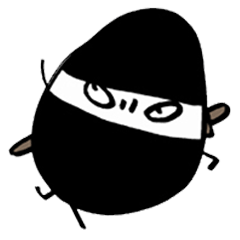 [LINEスタンプ] 米忍者団 
