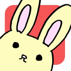 [LINEスタンプ] 兄うさぎと飼い主 fetchpriority=high
