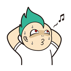 [LINEスタンプ] やんちゃ小僧の休日 