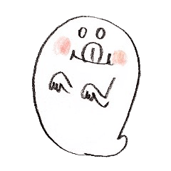 [LINEスタンプ] おばけのばけお 