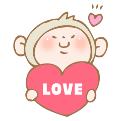 [LINEスタンプ] さるちん 
