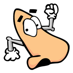 [LINEスタンプ] ザ・ノーズ（日本語版） 