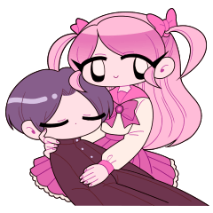 [LINEスタンプ] りりかちゃんとせいじくん 