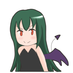 [LINEスタンプ] 悪魔＆天使 