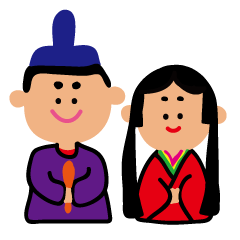 [LINEスタンプ] 古文単語スタンプ くげ君＆くげちゃん 