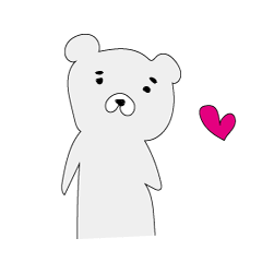 [LINEスタンプ] シロクマ fetchpriority=high