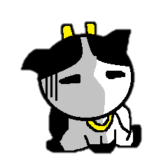 [LINEスタンプ] ネガティブな牛の女の子 